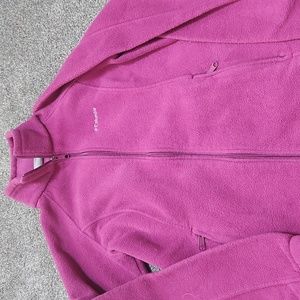 Columbia zip up sweater